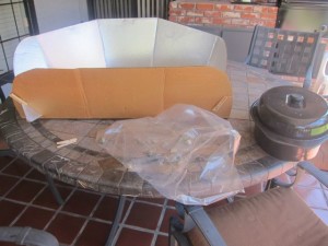 Solar Cooker Set-Up Photo