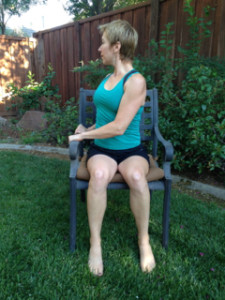 Seated Twist Stretch Photo
