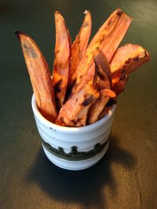 Ginger glazed yams photo