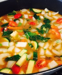 Hot and Sour Thai Vegetable Stew Picture